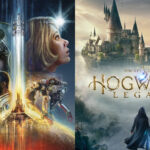 An image showing Starfield and Hogwarts Legacy cover, games which got awarded at Steam Awards
