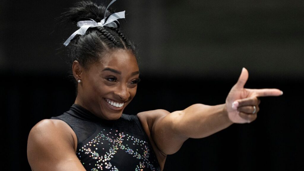Simone Biles Reveals a Fresh Perspective of Gold Over America Tour This Year: “What Happens After You Take Care of Yourself”