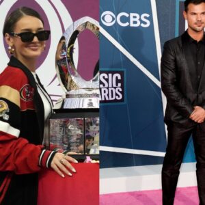 After Curating a Special Game Jersey for Taylor Swift, Kristin Juszczyk Drops Another Banger for Aidan Hutchinson Fan Taylor Lautner