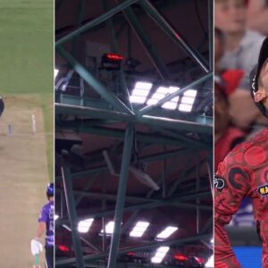 [WATCH] Ball Hits Docklands Roof After Ben McDermott Shot; You Won't Believe What Happened Next