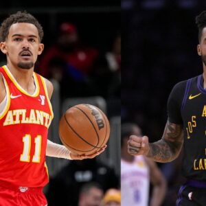 "They Was Light On My Boy! I Got The $25000": Trae Young Hilariously Expresses 'Jealousy' Over D'Angelo Russell's $15K Fine For Kicking The Ball