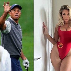 Tiger Woods and Paige Spiranac
