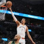 Fans Dig Up Larry Nance Sr.'s Dunk to Highlight Uncanny Similarities With Victor Wembanyama's Unreal Finger Roll Slam