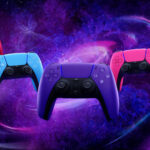 An image showing new DualSense contollers for PlayStation 5