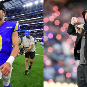 "Eminem Gonna Drop a Diss Track": 15x Grammy Winner Issues Video Message for Matthew Stafford Ahead of Rams vs Lions Clash & Fans are Going Crazy