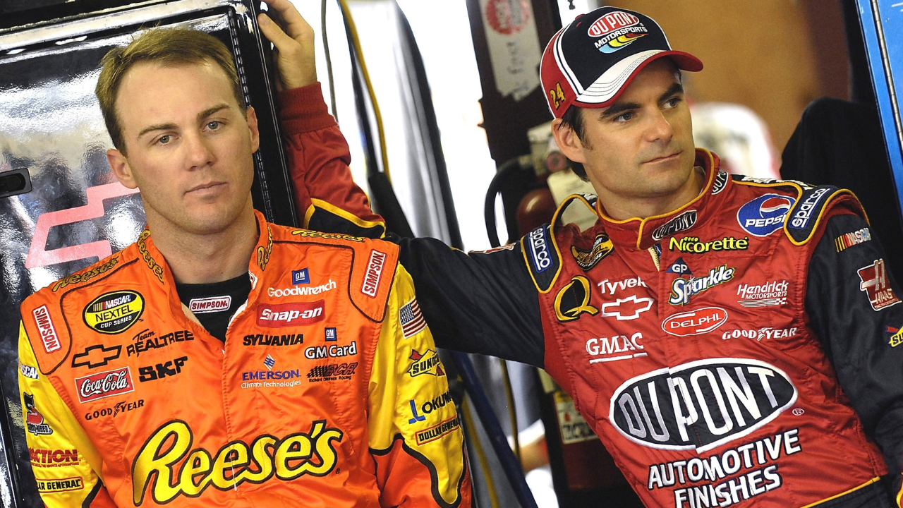 Incredible Stat Tying Jeff Gordon and Kevin Harvick Shows Extent of NASCAR Dominance by the Two Legends