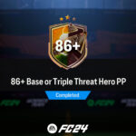 EA FC 24 86+ Base or Triple Threat Hero Player Pick SBC