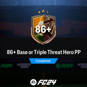 EA FC 24 86+ Base or Triple Threat Hero Player Pick SBC