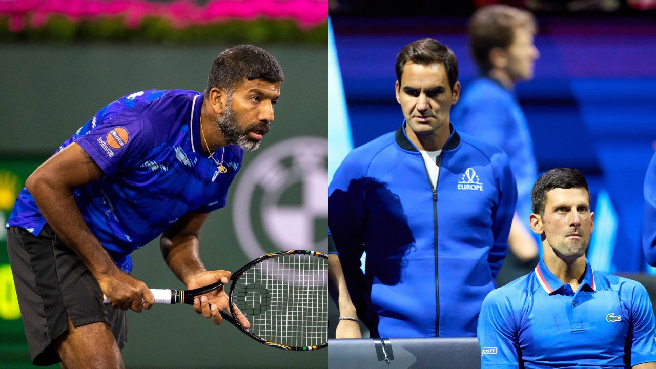 "He Was Always Amazing" - Rohan Bopanna Hails Roger Federer, Dispelling Novak Djokovic Claim About Swiss Star