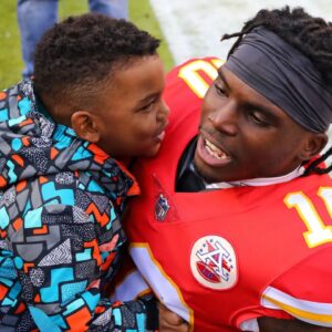 A Year Ago, Tyreek Hill Called His Beloved Son a "Hater" as the Kid Kept Reminding Him That Lamar Jackson Is Faster