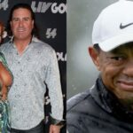 Pat Perez and Wife and Tiger Woods