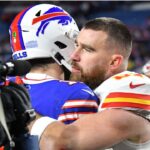 Josh Allen Responds to Spending Time With Travis Kelce Despite the Chiefs Ending His Super Bowl Hopes
