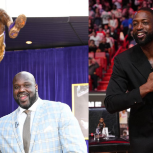 6 Years After Having His Lakers Statue Unveiled, Shaquille O'Neal Shows Off Dwyane Wade's Own Heat Statue's Announcement By Pat Riley