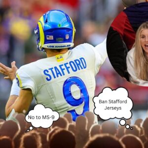 Humiliated Kelly Stafford Reacts To Lions Fans Banning Matthew Stafford Jersey For Playoff Matchup In Detroit