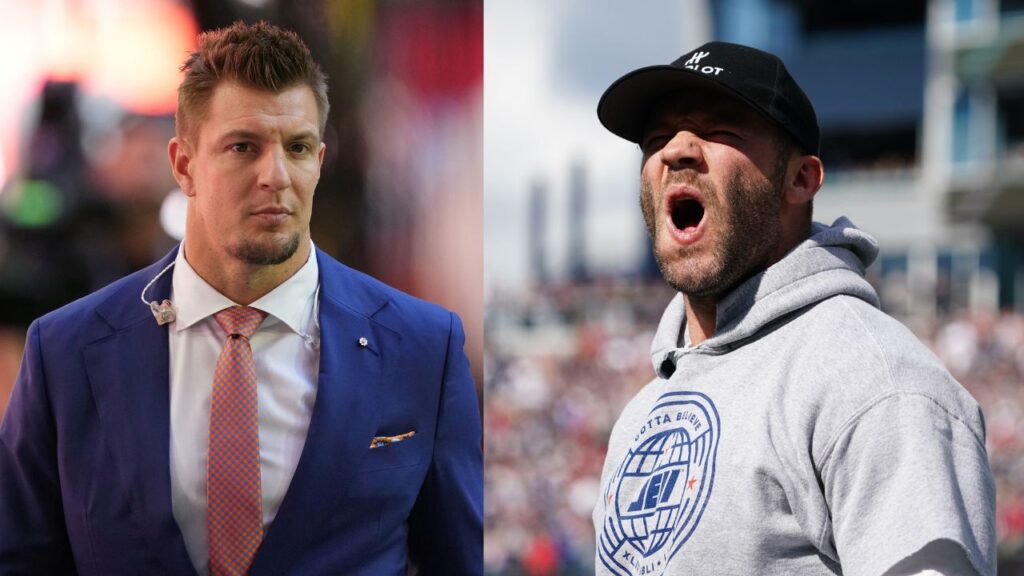 "Gronk Will Kill Me”: Julian Edelman Jokes as Brazilian Fan Asks Ex-Patriots Duo to 'Take it to the Cage'