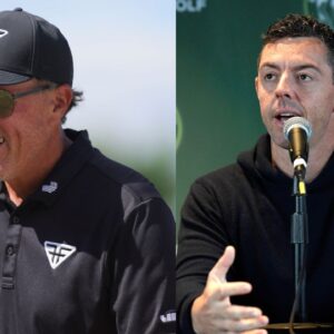 Phil Mickelson and Rory McIlroy