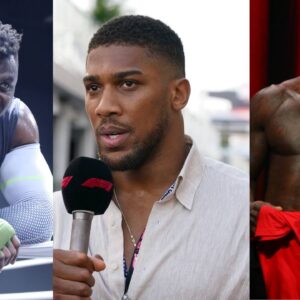 Anthony Joshua Reveals Reasons for Choosing Francis Ngannou Over Deontay Wilder Despite Having a Signed Contract