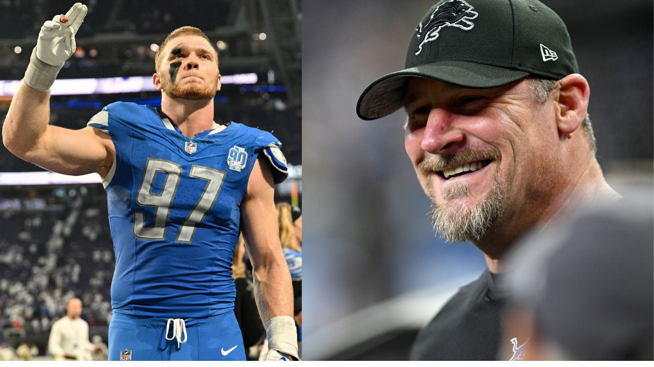 Aidan Hutchinson Explains What Makes His Coach Dan Campbell Truly One of a Kind; "He Gets it"