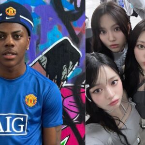 IShowSpeed canceled for inappropriate gesture when reacting to NewJeans comprising of minor members