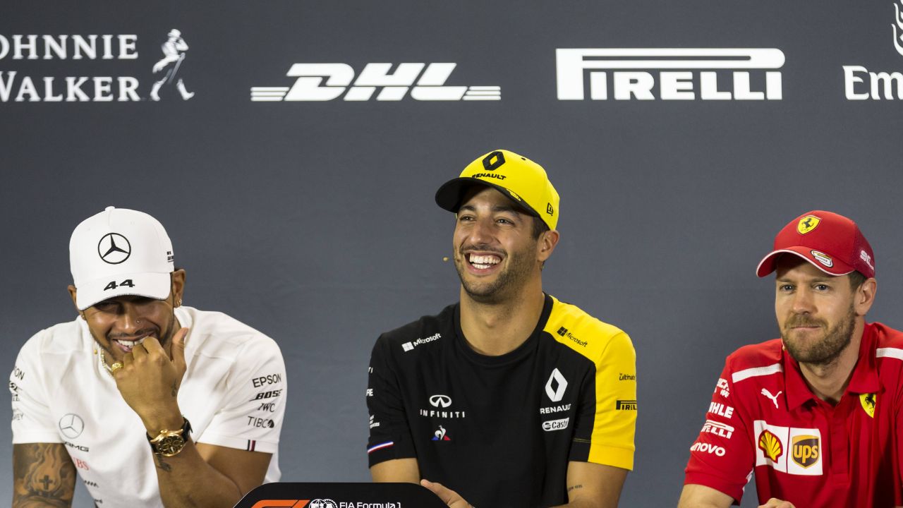 When Daniel Ricciardo Kept Himself in the League of Lewis Hamilton and Sebastian Vettel: “Between Us We Got 8 World Titles”