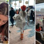 Jake Browning’s Girlfriend Stephanie Niles Shares Behind the Scene Glimpses Of Her Starring Appearance In Bengals Themed Tights