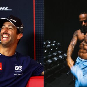 “Most Ripped Guy on the Grid” Daniel Ricciardo Had a Few Things to Say About Lewis Hamilton’s Shirtless Selfies