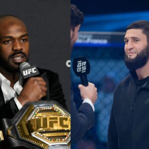 Jon Jones Reacts to Khamzat Chimaev Calling Him the Scariest Fighter to Defeat All His Opponents