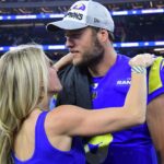 Matthew Stafford’s Wife Kelly Reacts as the Rams Head to Play the Lions in Playoff Game