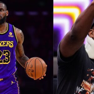 "You Touched a Billionaire?": LeBron James Getting Hugged by a Fan at a Lakers Game Has Brandon Jennings and Gilbert Arenas Confused