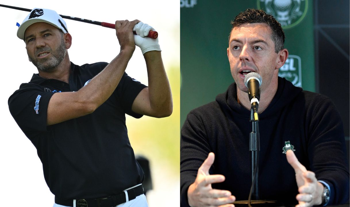 Rory McIlroy and Sergio Garcia