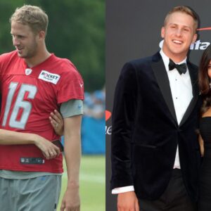 Girlfriend Christen Harper Reacts to Detroit Fans Chanting Loudly for Jared Goff Against Matthew Stafford's Rams