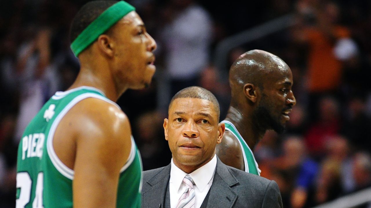 "I'm From The Hood, Hood Golf": Kevin Garnett Trash Talks Paul Pierce As Doc Rivers Hilariously Grows Tired Of Their Antics