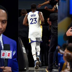 "It's That Damn Steve Kerr": Stephen A. Smith Refutes Questioning Steph Curry's Leadership for Draymond Green Fiasco, Labels Warriors Coach Duplicitous