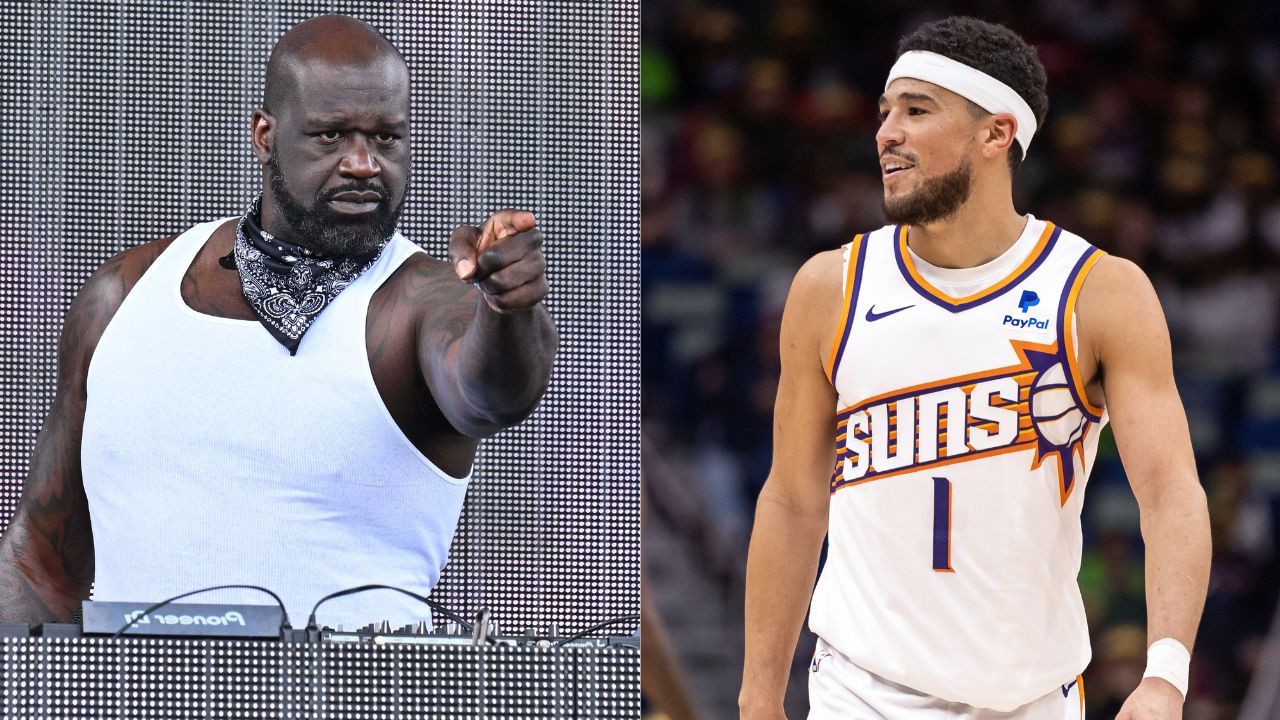 "I Know Y'all Aren't Happy With The Sneaker Launch": Shaquille O'Neal Tries To Poach Devin Booker From Nike To Reebok