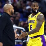 "LeBron James Does NOT Like Darvin Ham": Footage Of Lakers Superstar Staring Down His Head Coach Has NBA Fans Contemplating Ham's Future