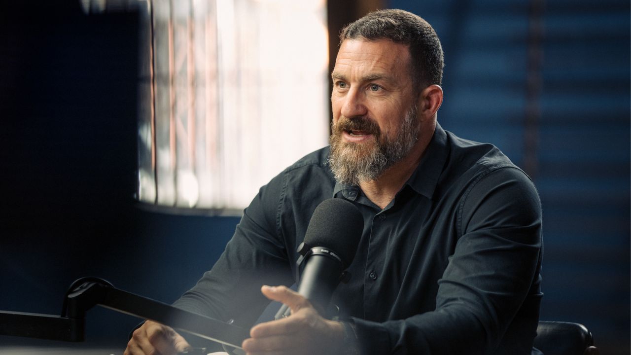 Dr. Andrew Huberman Shares a Science-Backed Breathing Technique to Reduce Stress at the Jimmy Fallon Show