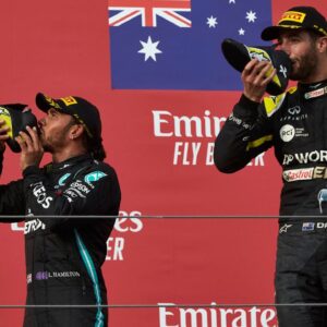 When 'Rascal' Daniel Ricciardo’s Shoey Celebration With Lewis Hamilton Went Wrong - “I Had Stomachache for the Rest of the Afternoon”