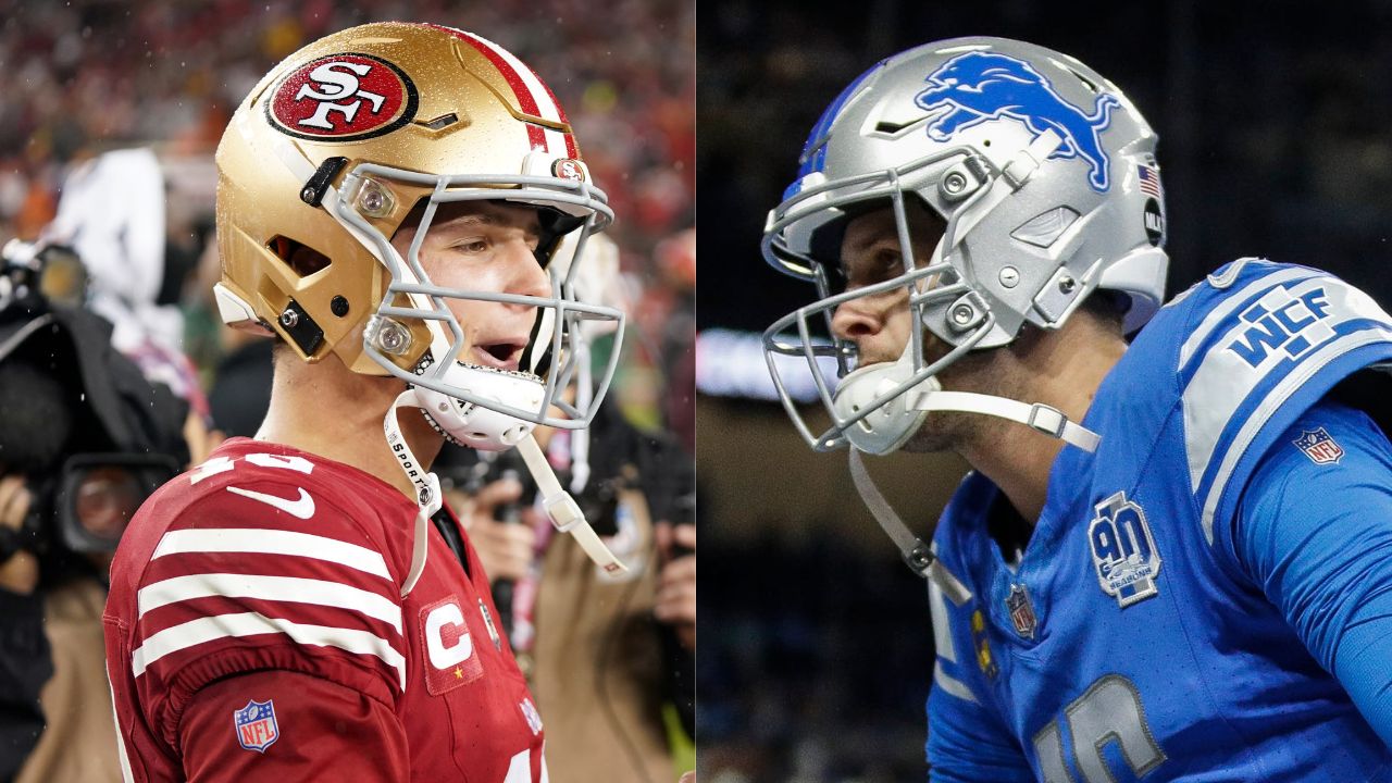 Jared Goff Passing Yards Per Game vs Brock Purdy Passing Yards: Head-to-Head Record Ahead of NFC Championship Clash