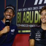 George Russell Races Back to Daniel Ricciardo’s Hilarious Viral Moment in Pre-Season Training Grind