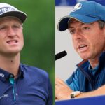 Adrian Meronk and Rory McIlroy