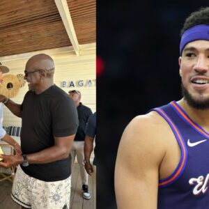 Seemingly Highlighting His Favorite 2023 Moment, Devin Booker Shows Off Michael Jordan Meet-Up While On Vacation In St Tropez