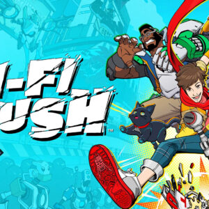 An image showing main cover of Hi-Fi Rush