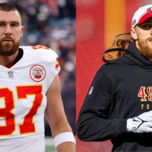 49ers Star George Kittle Reacts When Asked to Do a Travis Kelce Impression