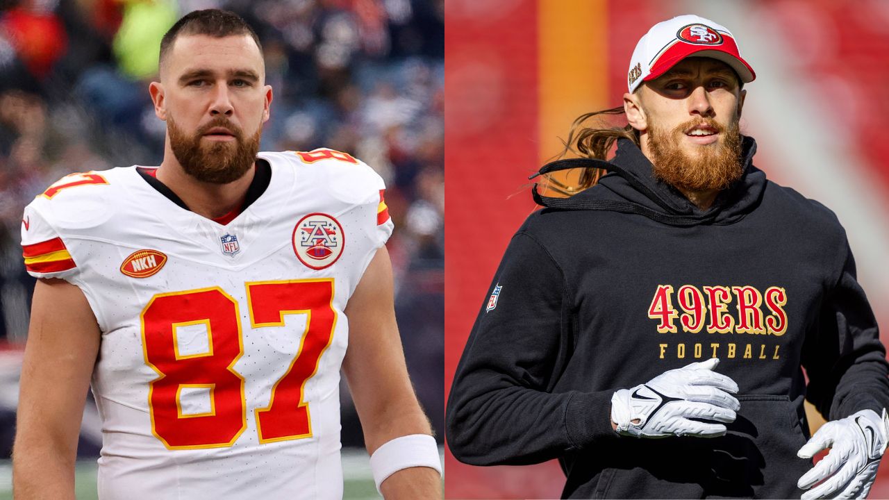 49ers Star George Kittle Reacts When Asked to Do a Travis Kelce Impression