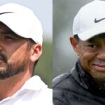 Jason Day and Tiger Woods