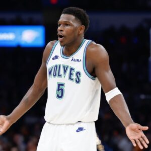 "Cheating A** Refs": Anthony Edwards, Unafraid Of Losing Money, Calls Out Unfair Whistle During Timberwolves-Thunder