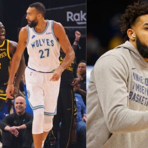 Karl-Anthony Towns Responds to Accusations of Not Reacting in Time to Save Rudy Gobert From Draymond Green: "Basketball Players in a Double Nelson"