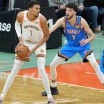 “Gives Me Some Easy Baskets”: Victor Wembanyama Reflects on Thunder’s Defense as Spurs Fall Short 140–114