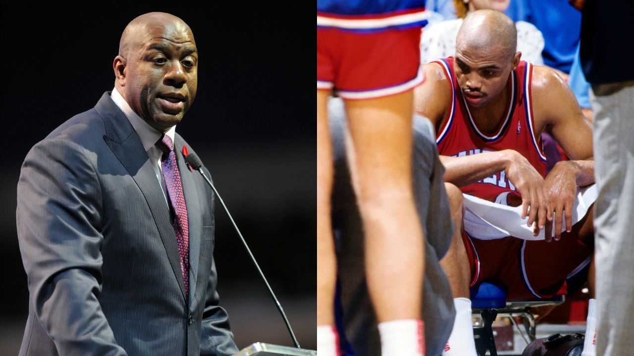 "Really Don't Give a Flying F**k": Charles Barkley Dealt with Magic Johnson's HIV News in 1991 by Wearing Retired Number 32, Lashed Out at Media for Criticism