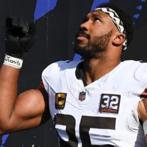 After Getting Pulled Over for Speeding 7 Times, Browns DE Myles Garrett Somehow Evaded Death After Crashing His Porsche